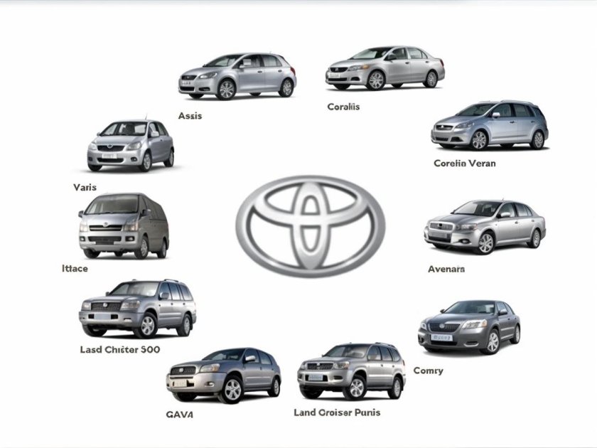 Марки Тойоты список марки модели Тойота