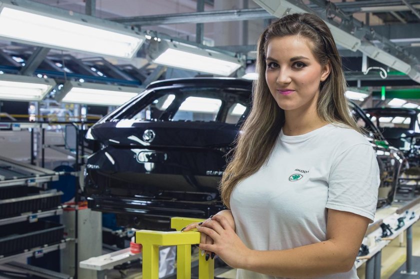 Автозавод Шкода в Чехии