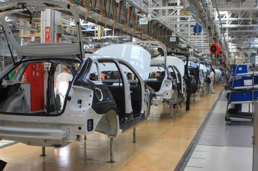 Завод Шкода в Чехии