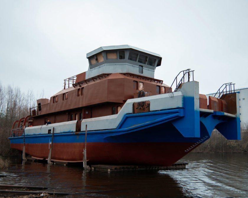 Новый буксир толкач проект