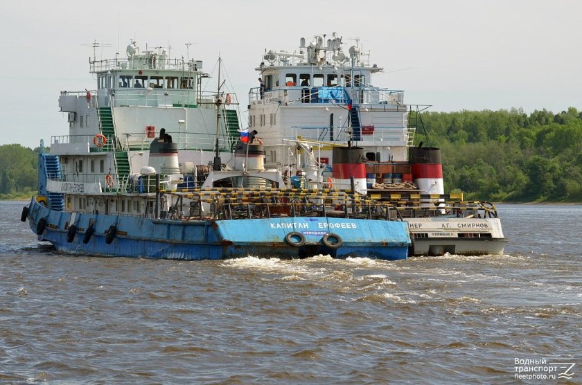 Буксир-толкач \ капитан рыбалко\