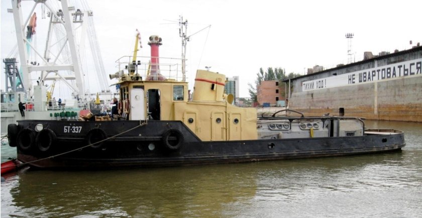 Буксирный теплоход БТ-337
