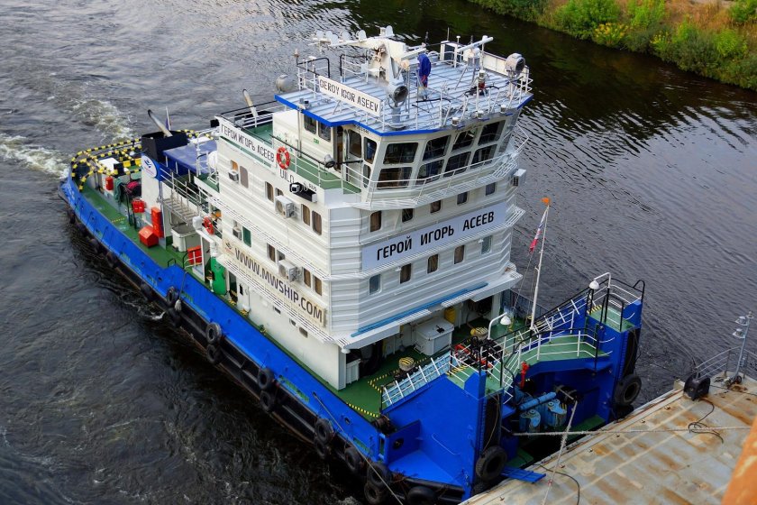 Буксир-толкач проекта 81200 БТО
