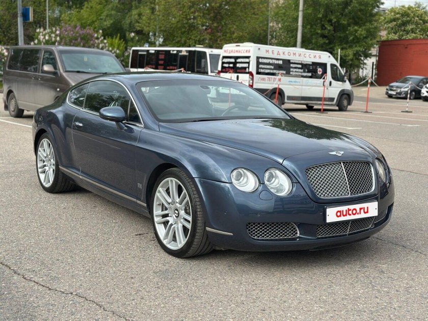 Bentley continental gt 2007 black