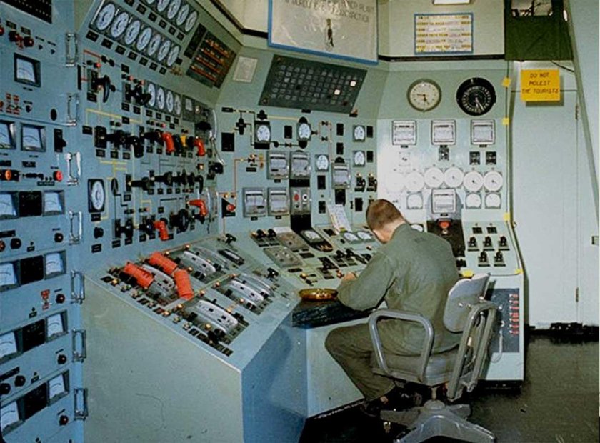 Пульт управления реактором