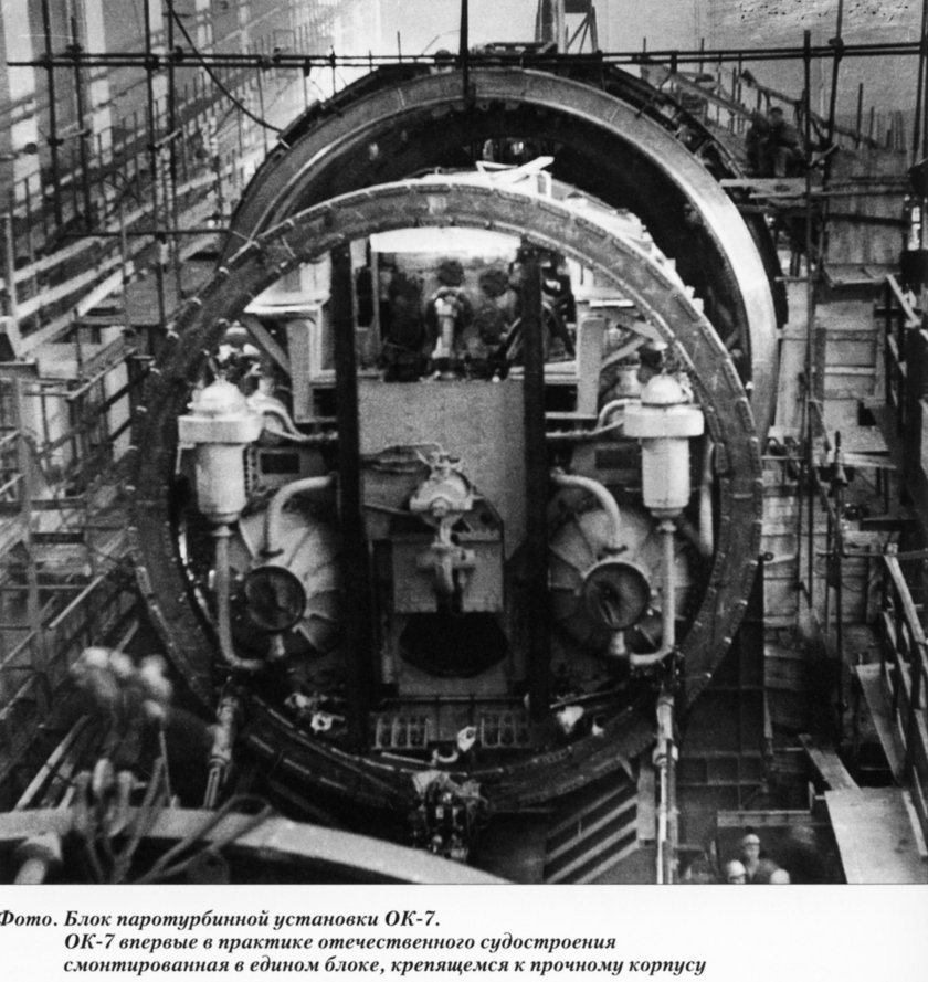 Реакторный отсек подводной лодки