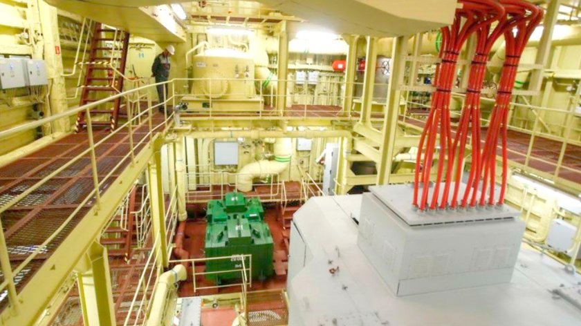 Атомный реактор ледокола