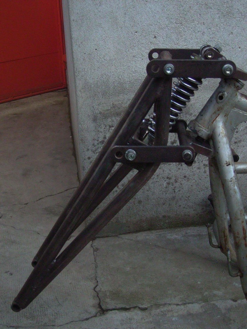 Вилка спрингер на Урал