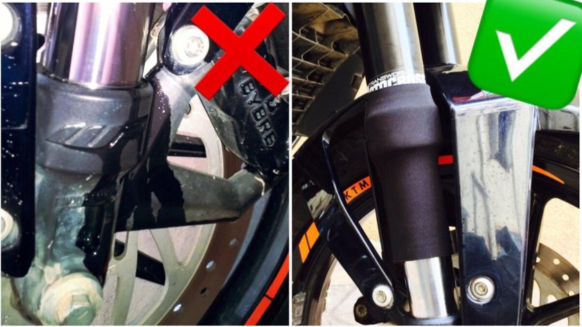 Вилка для эндуро мотоцикла