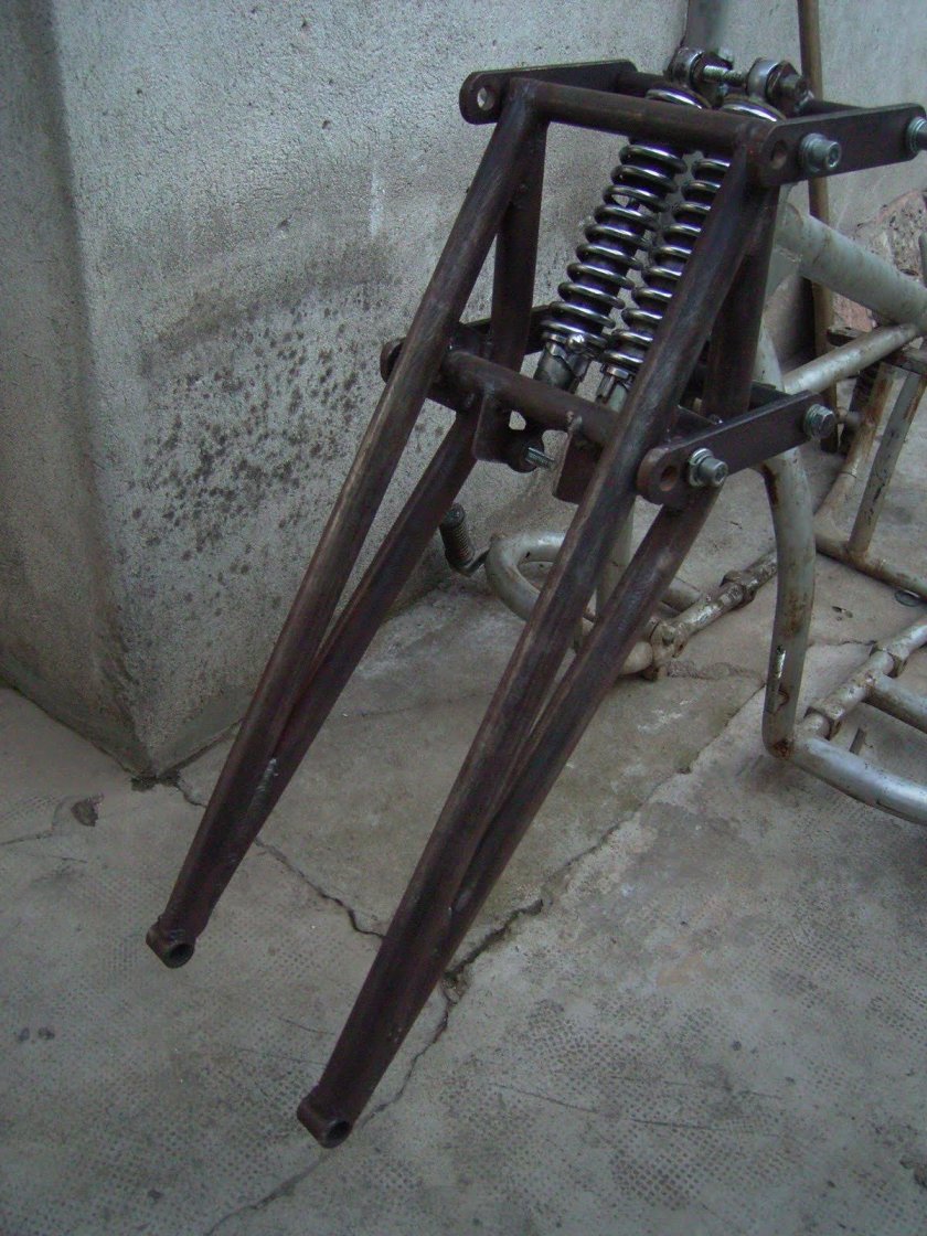 Вилка Гирдер на мото Урал