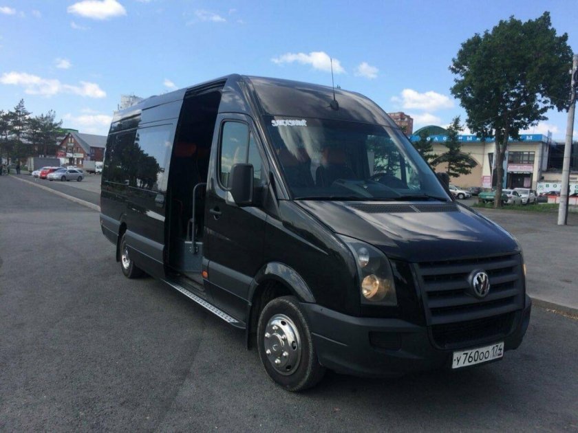 Фольксваген Крафтер черный