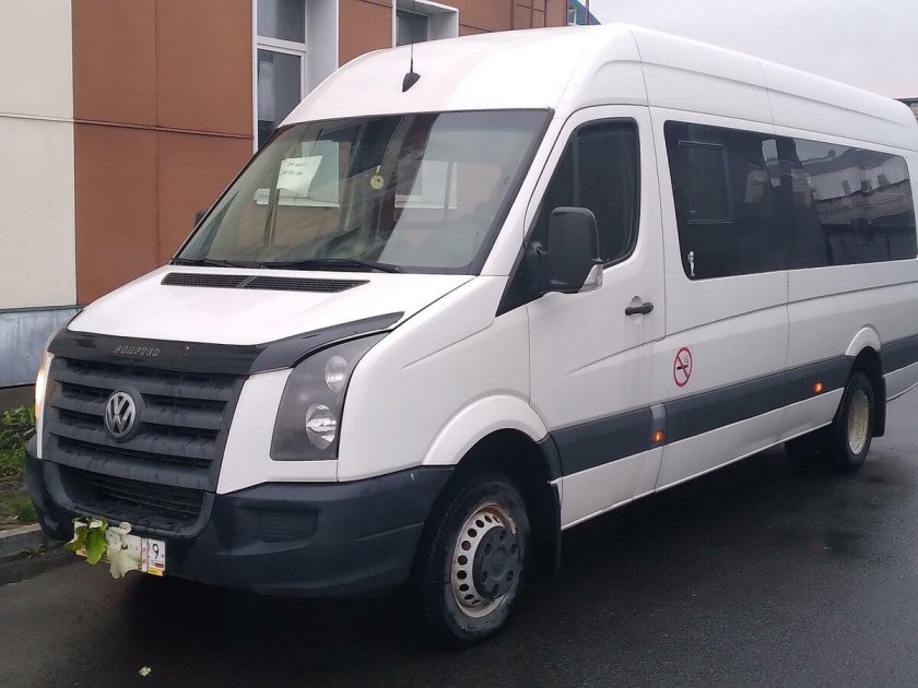 Volkswagen Crafter туристический автобус 2013