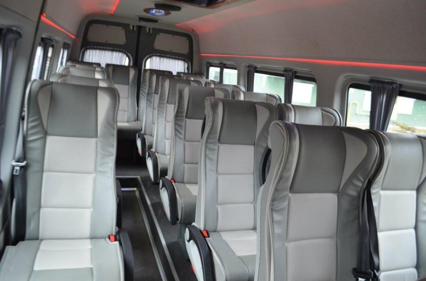 Фольксваген Крафтер пассажирский салон