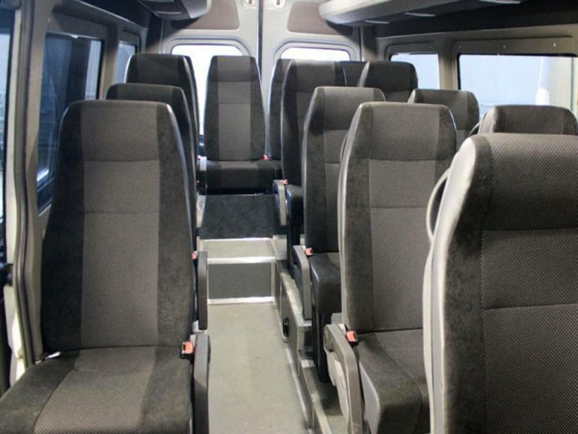 Volkswagen Crafter пассажирский салон