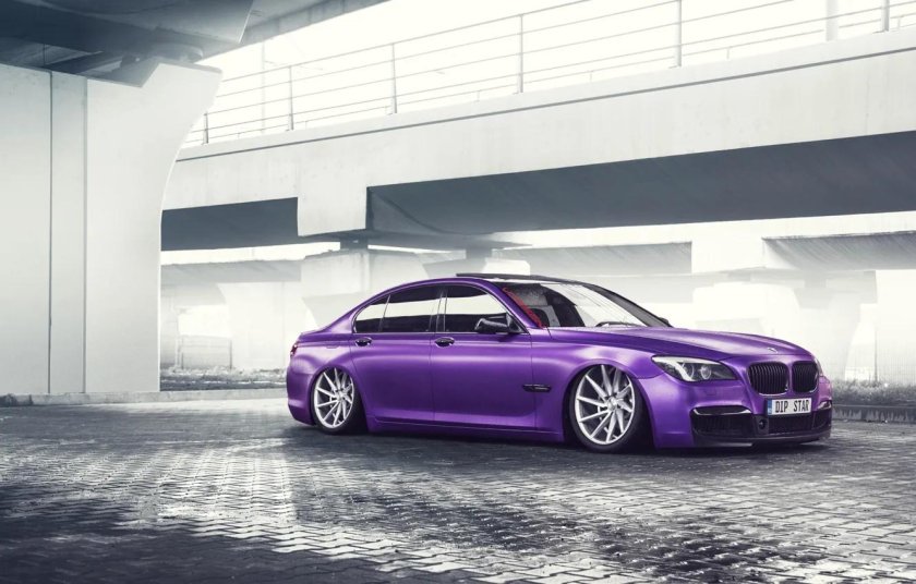 BMW m5 Twilight Purple