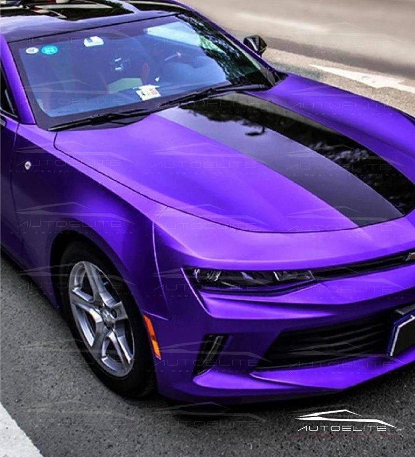 Шевроле Камаро фиолетовая