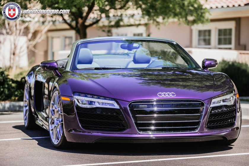Audi r8 Purple