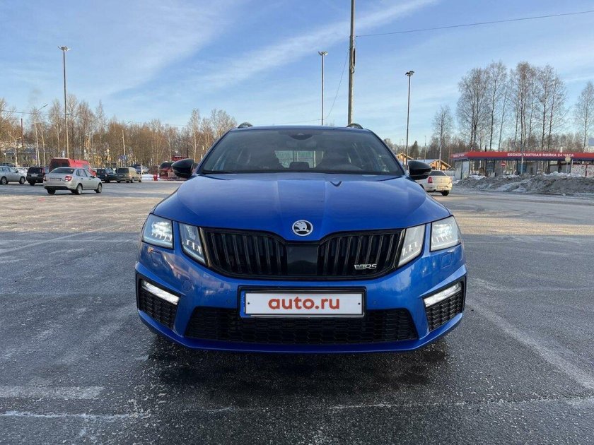 Škoda octavia 3 рестайлинг rs