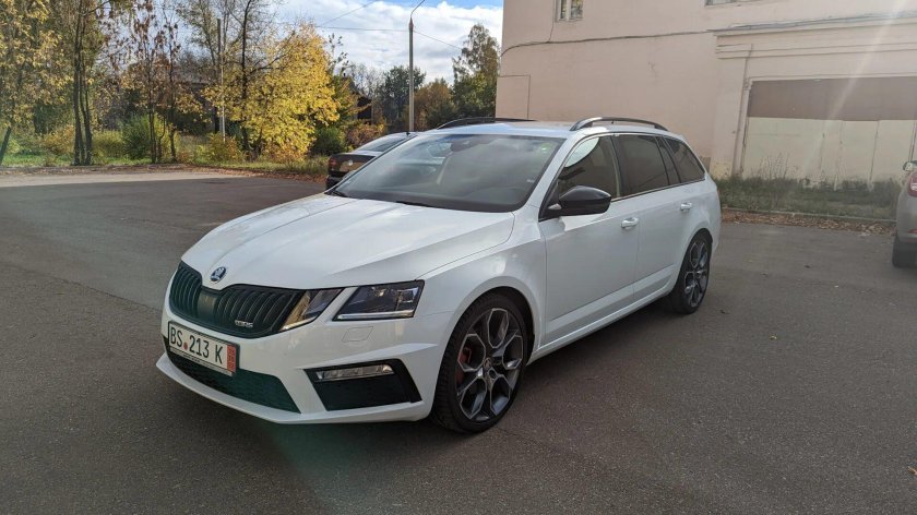 Шкода Октавия 2018 рисунок