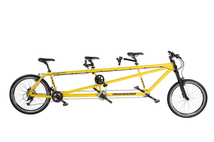 Велосипед тройной Тандем