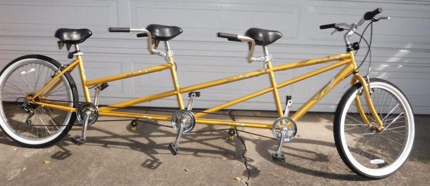 Сдвоенный велосипед