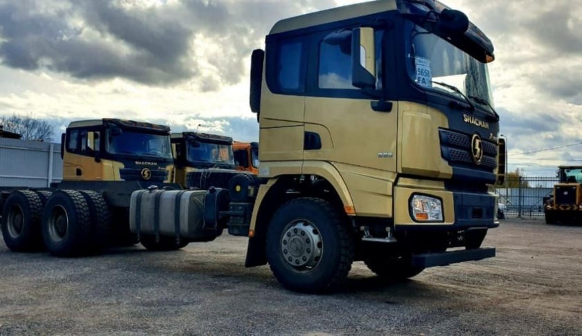 Шасси Шакман 6х4