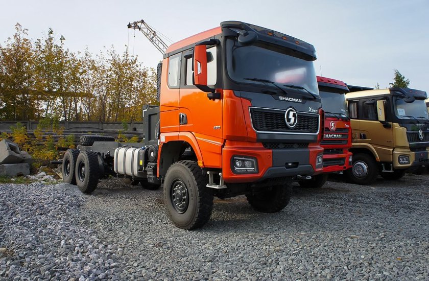 Шахман 6х6 шасси