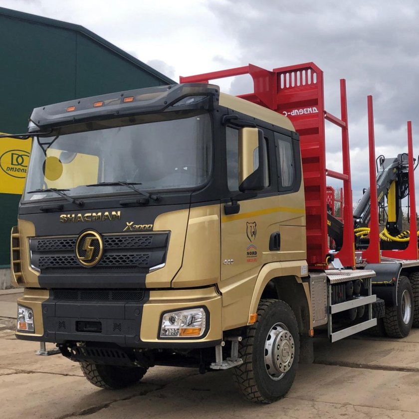 Шасси Шакман 6х4