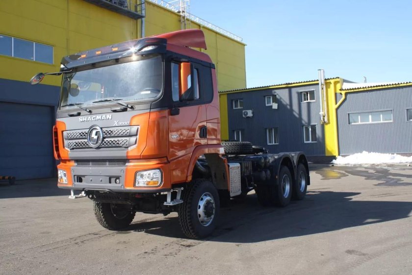 Shacman x3000 6x6 тягач