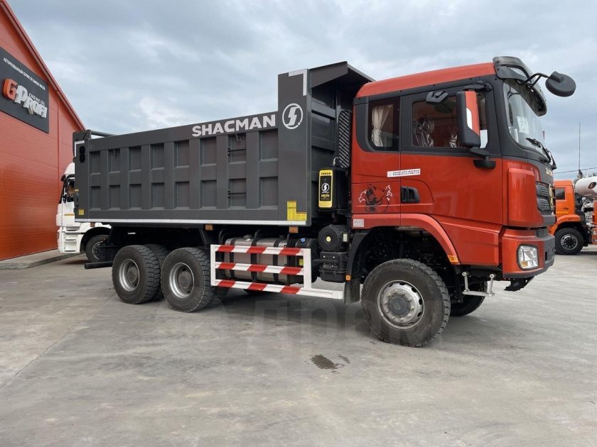 Shacman x3000 6x6 самосвал