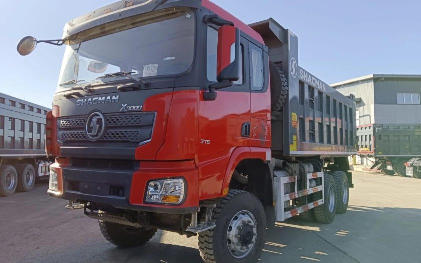 Shacman x3000 6x6 самосвал