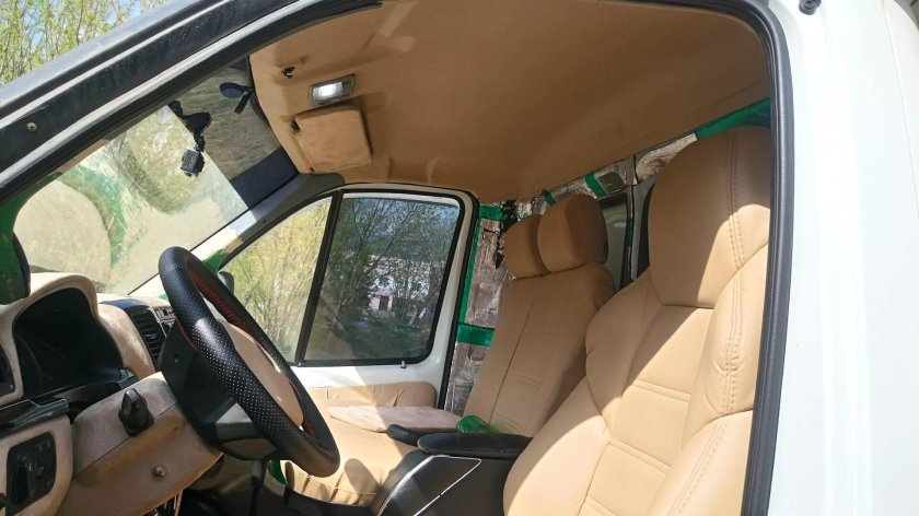 Кожаный салон Газель Некст