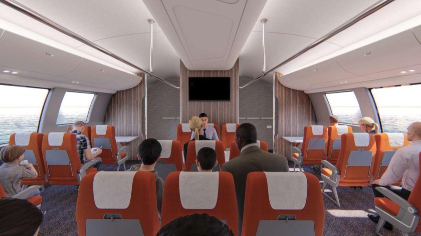 Метеор 120 внутри