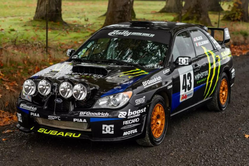 Раллийная Субару