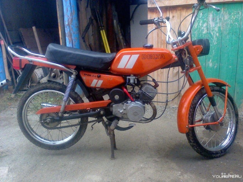 Советский мопед Дельта кросс