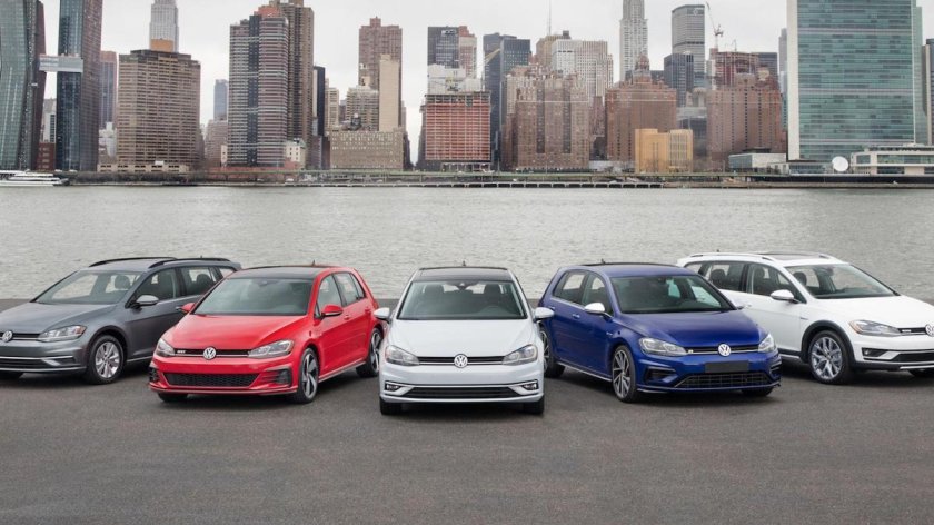 Volkswagen модельный ряд