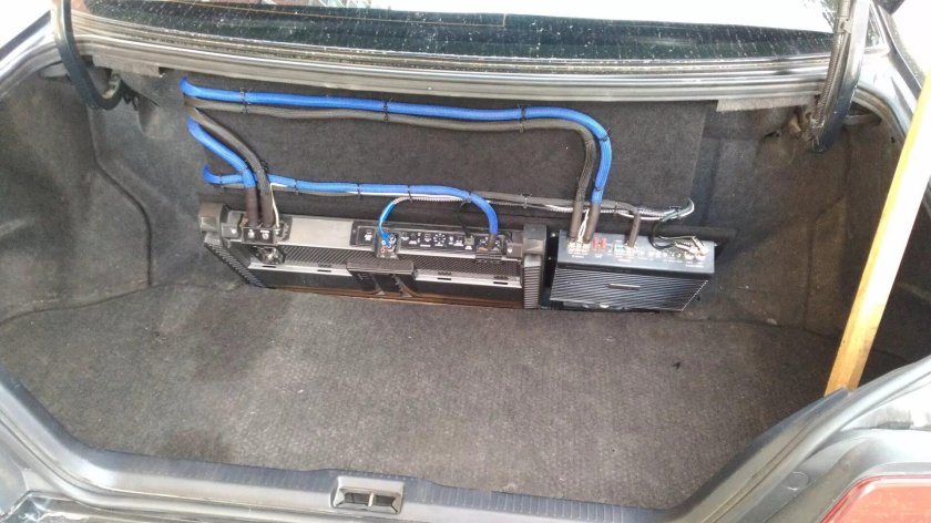 Усилитель в багажник jzx100