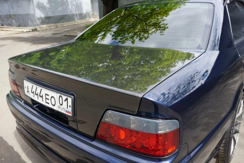 Карбоновый багажник на Чайзер 100