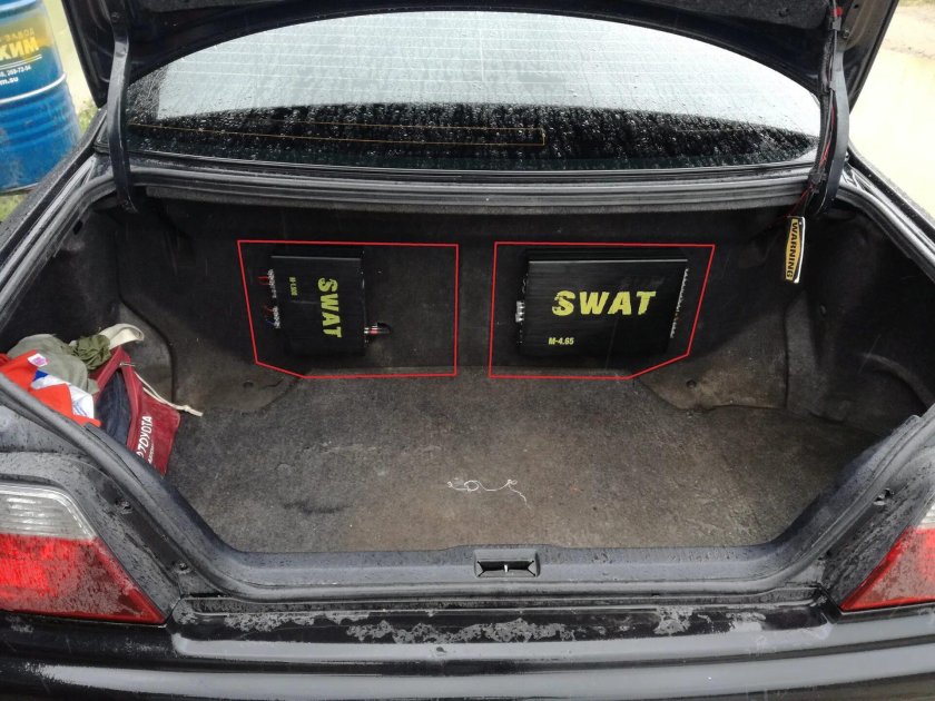 Сабвуфер в Чайзер 100