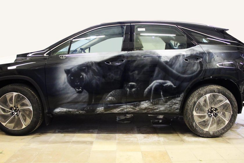 Винилография Lexus RX