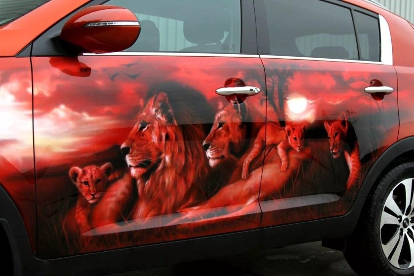 Аэрография. Авто