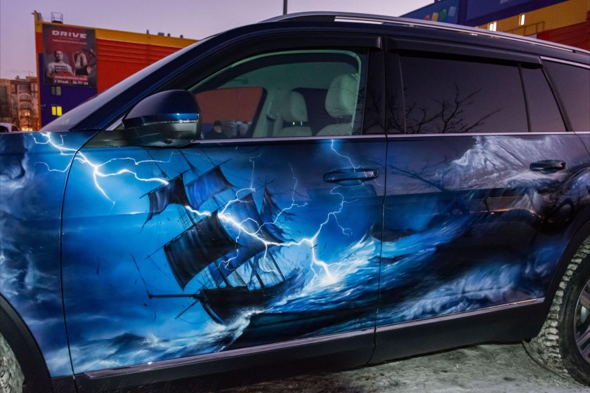 Аэрография. Авто