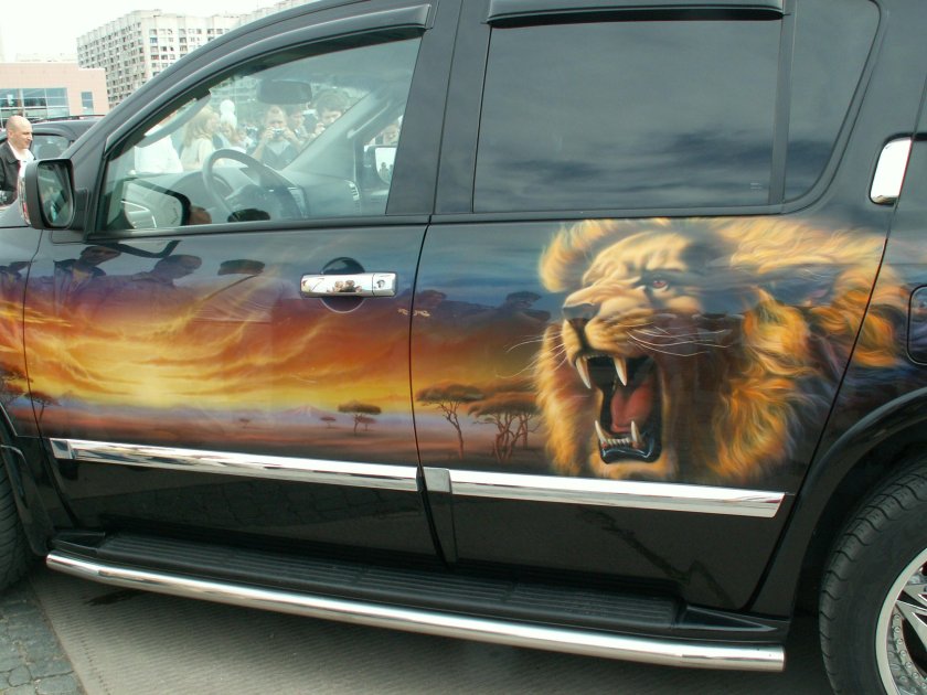 Аэрография. Авто