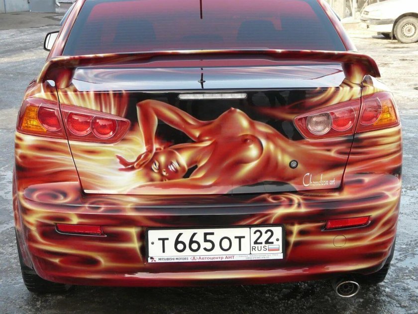 Аэрография. Авто