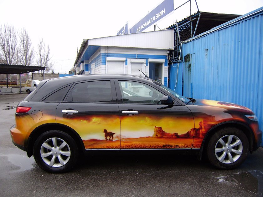 Аэрография. Авто