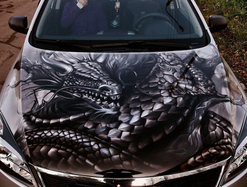 Аэрография на Хендай Крета