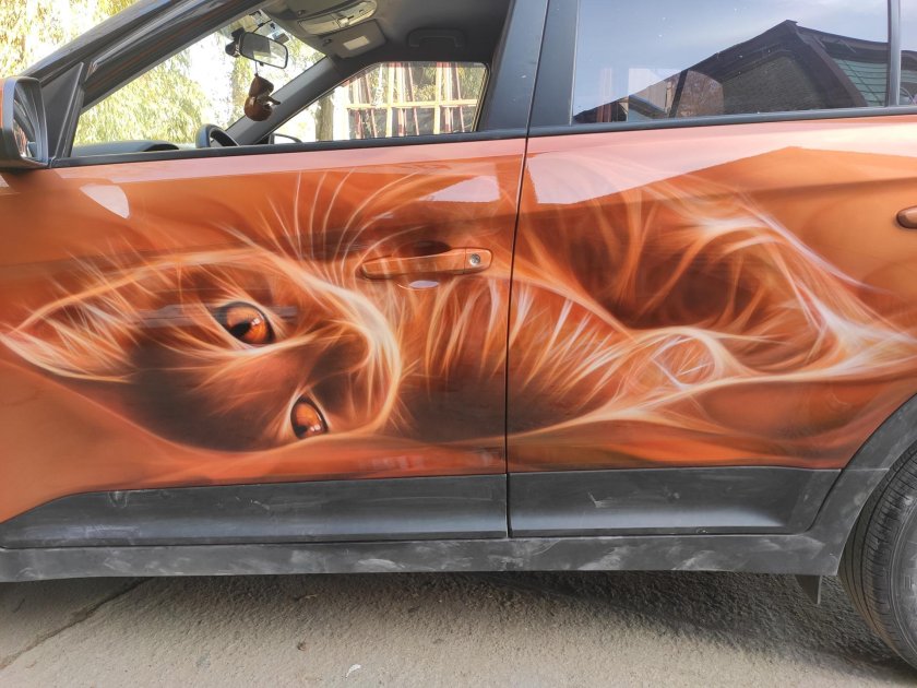 Аэрография. Авто