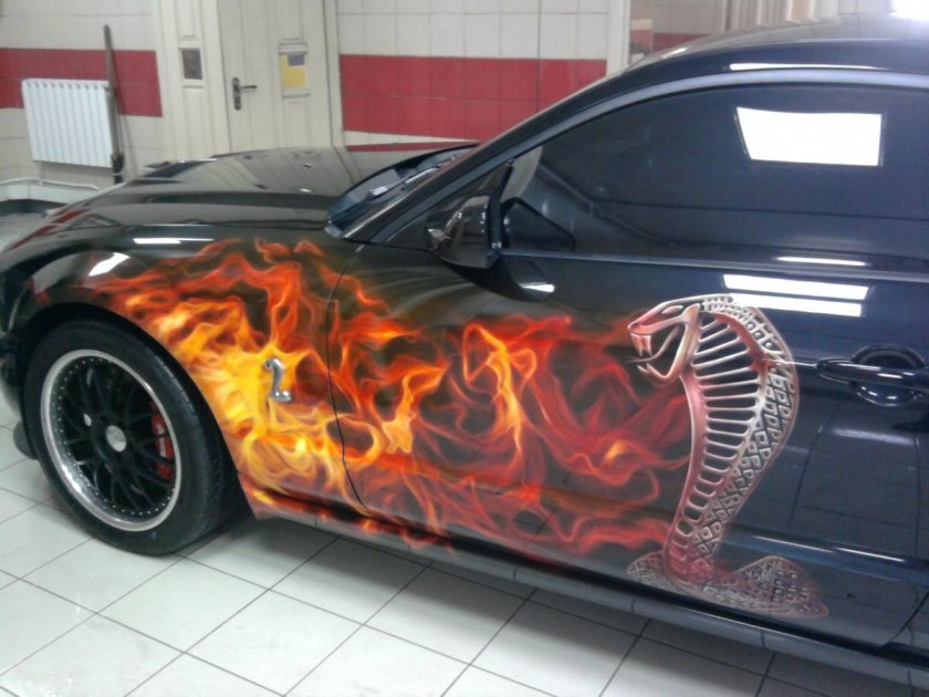 Винилография Ford Mustang