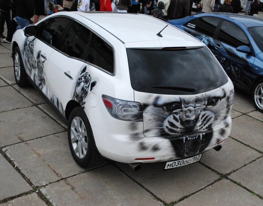 Lexus NX аэрография