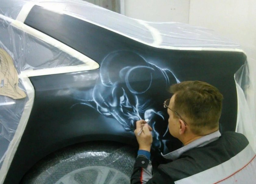 Краска хамелеон Тайфун